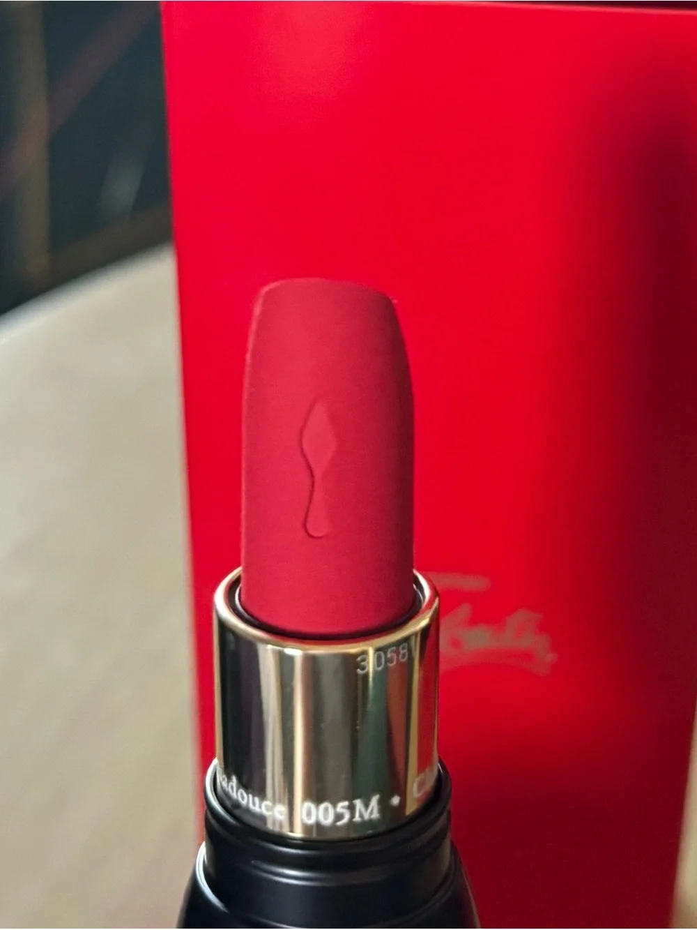 Christian Louboutin Bright Red Luxury Makeup Set Box